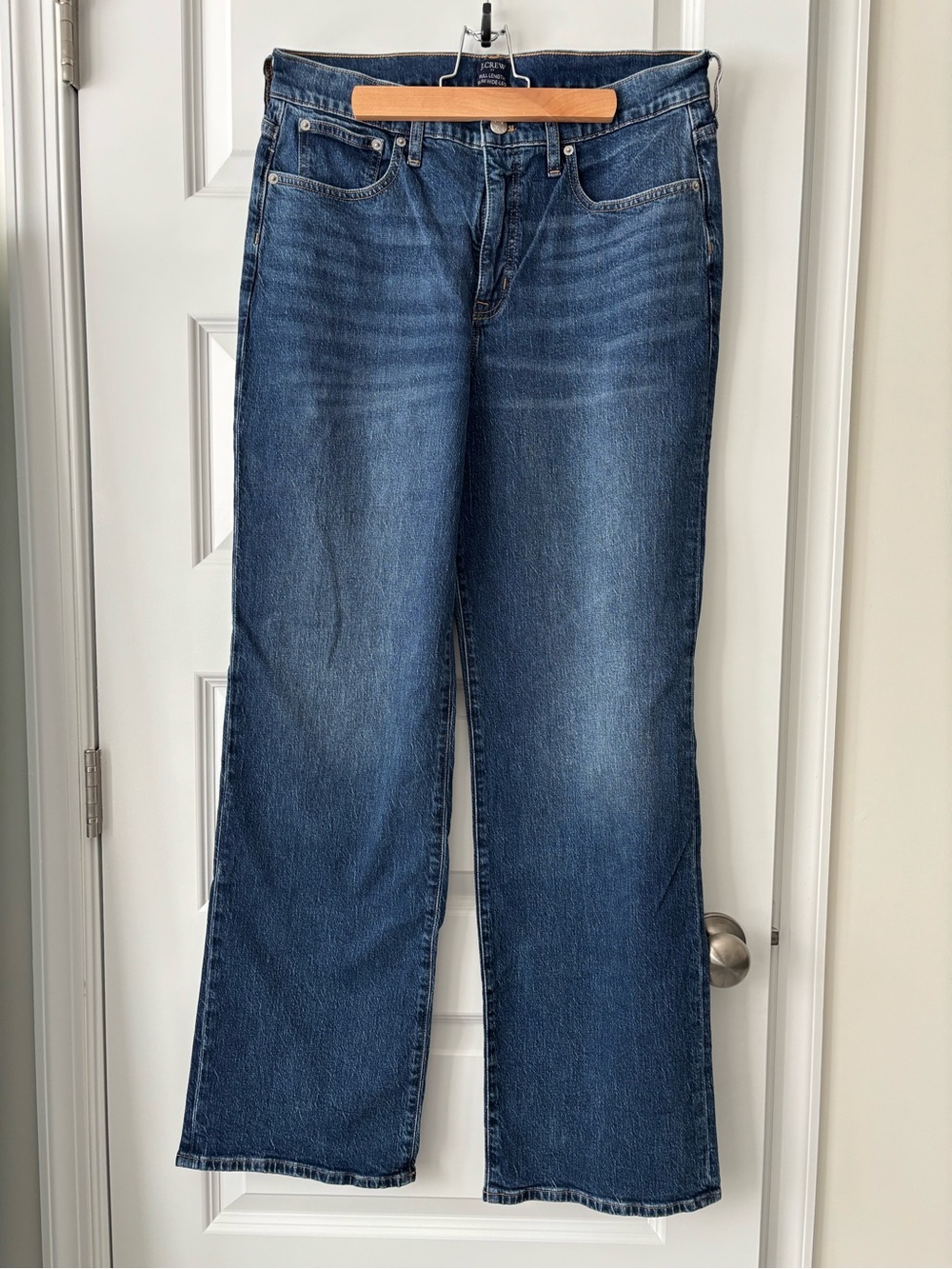 J.Crew Slim Wide-Leg Jeans 30T